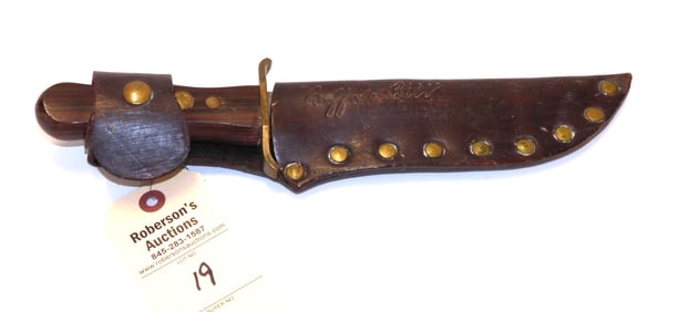 Schrade Walden Buffalo Bowie Knife