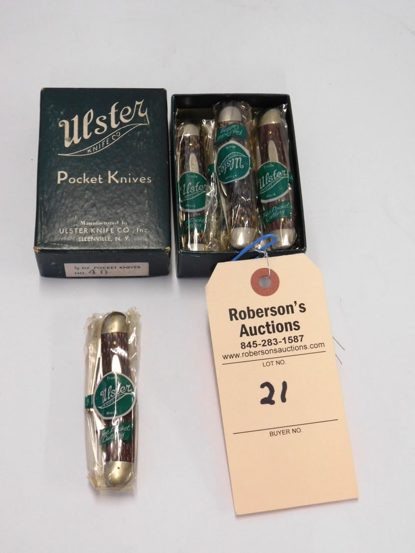 Ulster Knife Co. 6 Pocketknives (1 of 2)