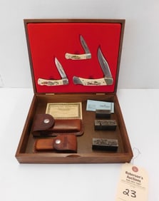 Schrade Rolling Thunder 3 Knife Set