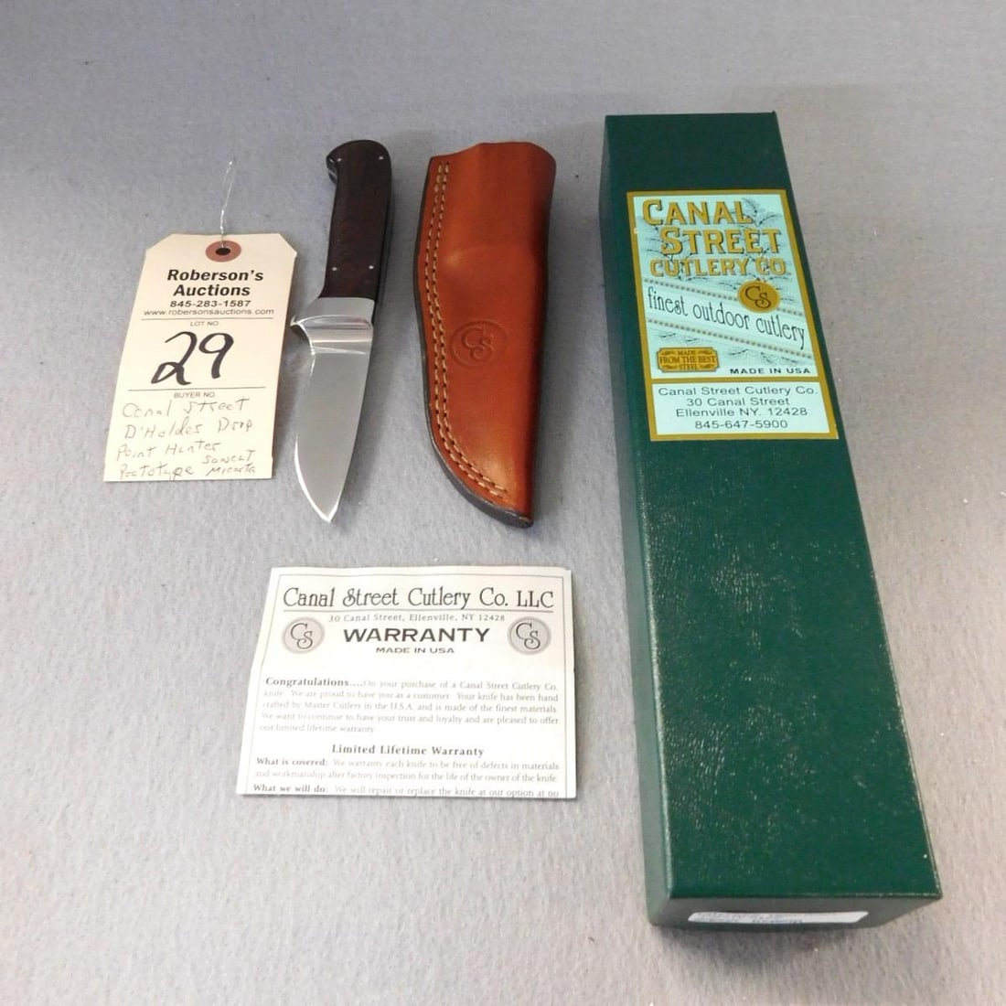 Canal St. D'holder Knife (1 of 2)
