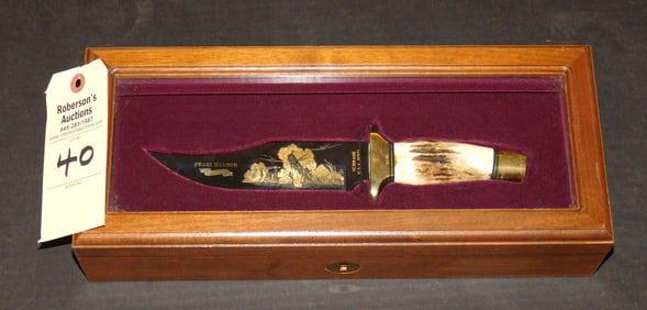 Schrade Pearl Harbor Bowie Knife #696