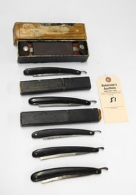 6 Pcs. of Vintage Straight Razors
