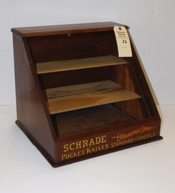 Slant Front Schrade Knife Display Case