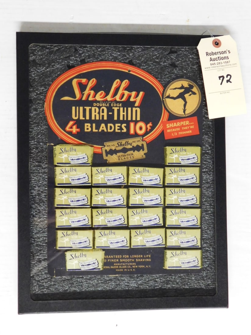 Shelby Razor Blade Display (1 of 3)