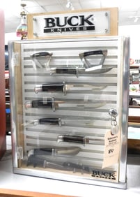 Buck 10 Knife  Store Counter Display