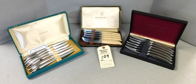 2 Sets of Schrade Walden Knives