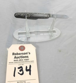 Schrade Cut. Co. Knife w/Sterling Handle