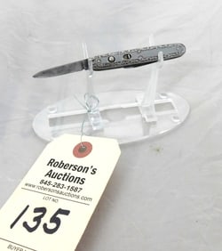 Schrade Walden Nickel Handle Knife