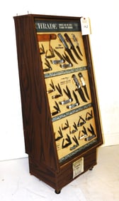 Standing Schrade 24 Knife Display