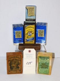 Lot of 6 Empty Knife Boxes