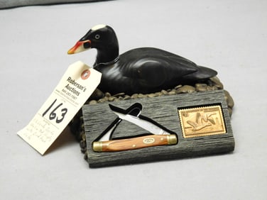 Schrade Ducks Unlimited Display w/Knife