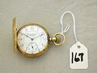 Benedict Bros. 14K Hunter Pocketwatch