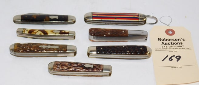 Lot of 7 - Cutco & Schrade Knives