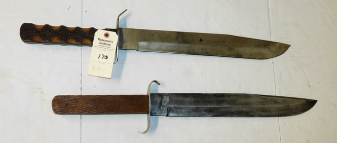 2 - Custom Made Bowie Knives