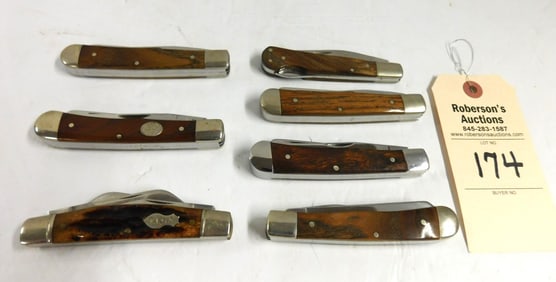 Lot of 7 Canal St. Cutlery Knives