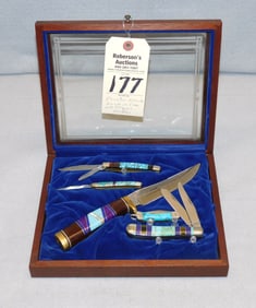 5 - Customized Schrade  Knives