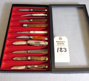 Lot of 10 Knives by Various Companies