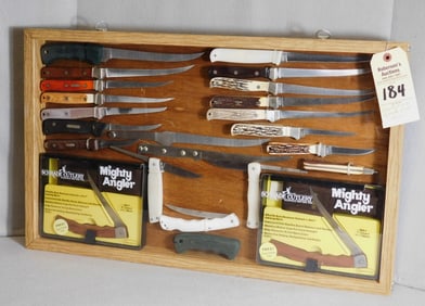 Case of 21 Schrade Filet Knives