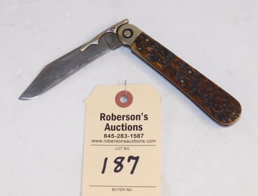 Press Button Co.Swing Guard Knife