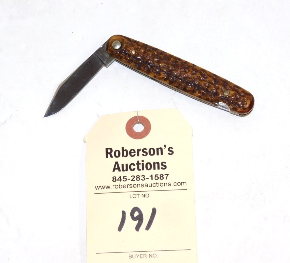 Press Button Knife Co. 3 5/8 2 Blade Knife (1 of 6)