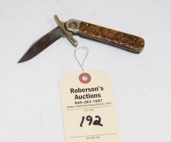 Press Button Knife Co.Swing Guard Knife