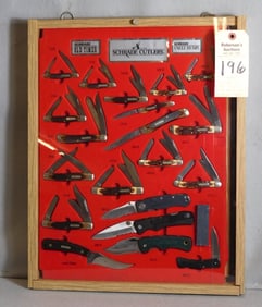 20 Knife Schrade Original Store Display