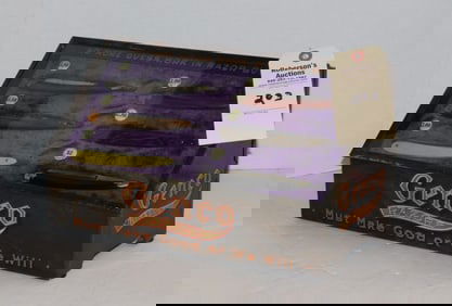 Tin "Genco Razors" 6 Razor Display