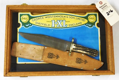 George Wostenholm & Son Knife & Sheath Display