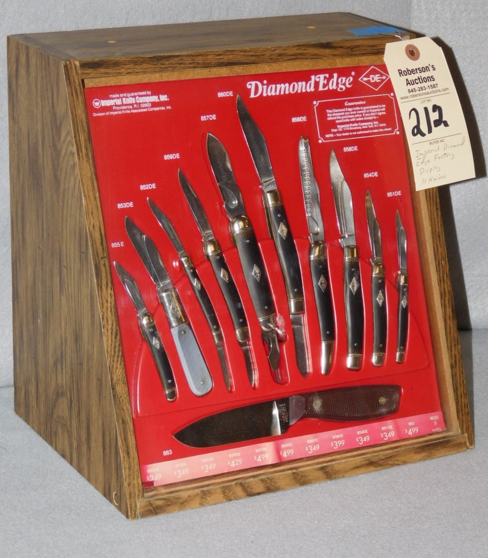Imperial Diamond Edge 11 Knife Display (1 of 3)