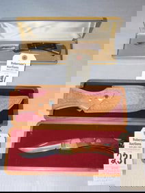 2 - Cased Knives - Schrade & Buck