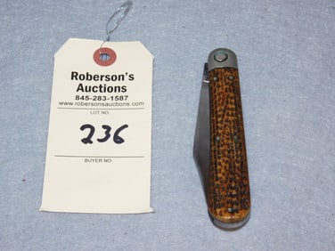 Simmons Hardware Co. Press Button Knife