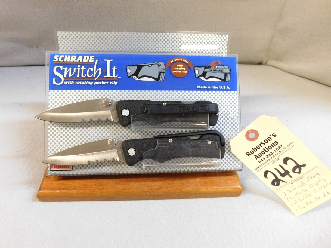 2 - Schrade Switch It Knives in  Display (1 of 1)