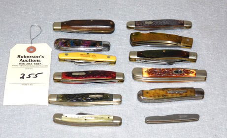 12 Folding Pocketknives