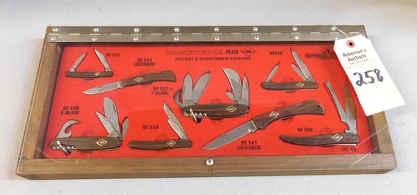 Imperial Diamond Edge Display w/8 Knives