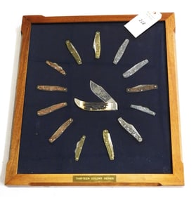 Schrade 13  Colony Series Display Case