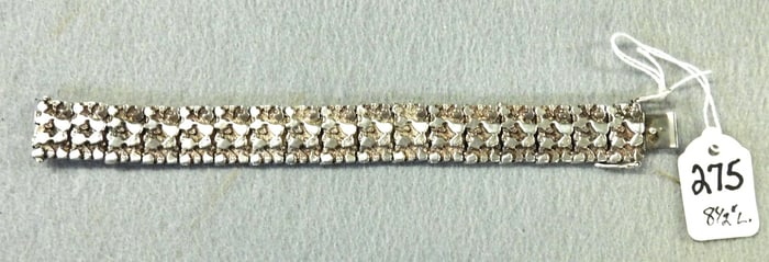 Man's Sterling Nugget  Bracelet