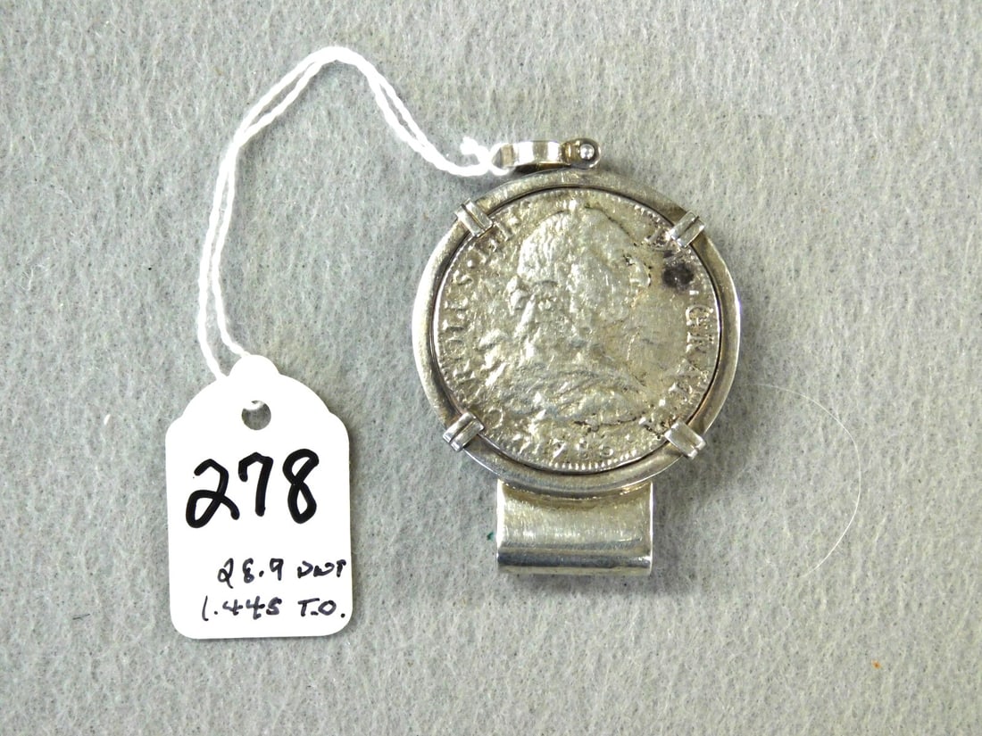 Spanish Silver Coin 1783 (1 of 2)