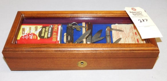 Set of 3 Prince Albert Tabacco Old Timer Knives