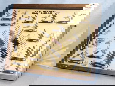 Schrade Factory 16 Pc. Old Timer Display