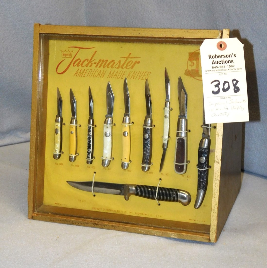 Imperial Jack-Master 10 Knife Counter Display (1 of 3)