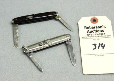 2 - Flylock  Double Blade Pocketknives