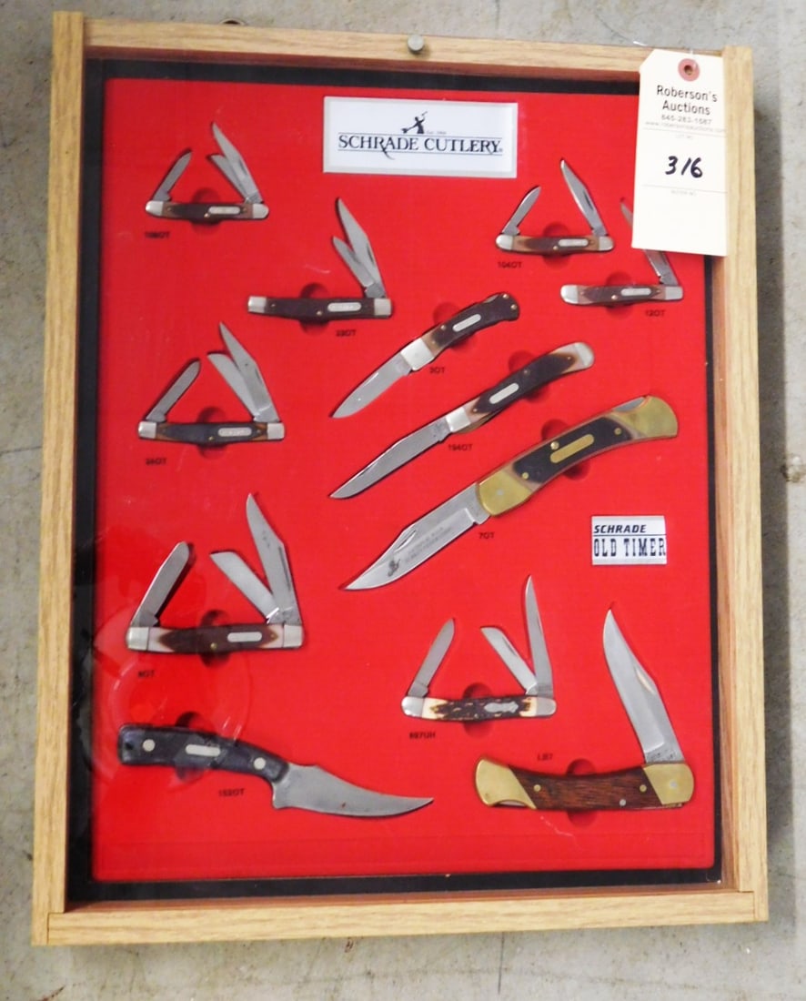 Schrade Cutlery 12 Knife Display (1 of 2)