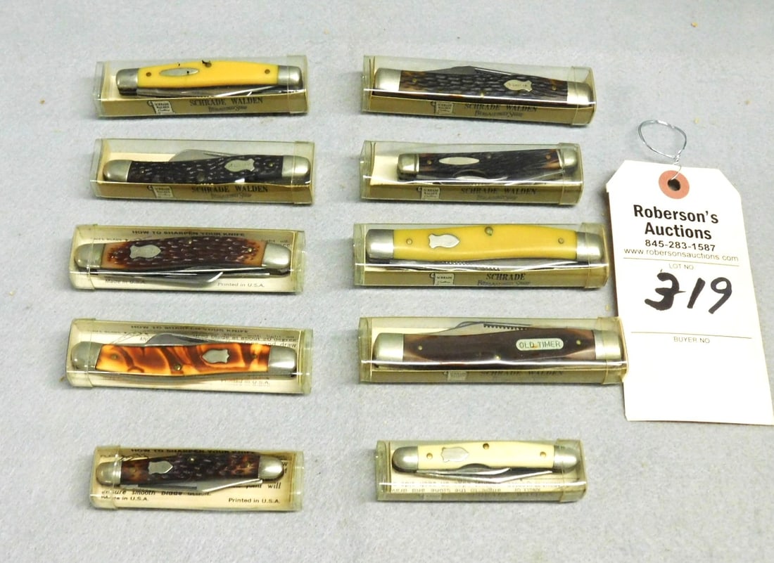 10 Schrade Pocketknives (1 of 1)