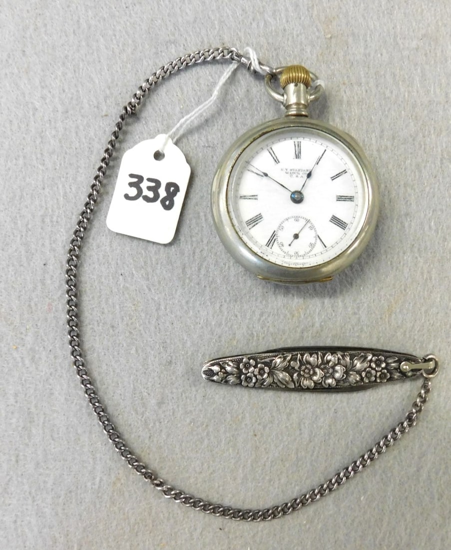N.Y. Standard Silver Pocketwatch (1 of 1)