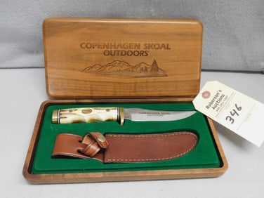 Schrade Copenhagen Stag Handle Knife