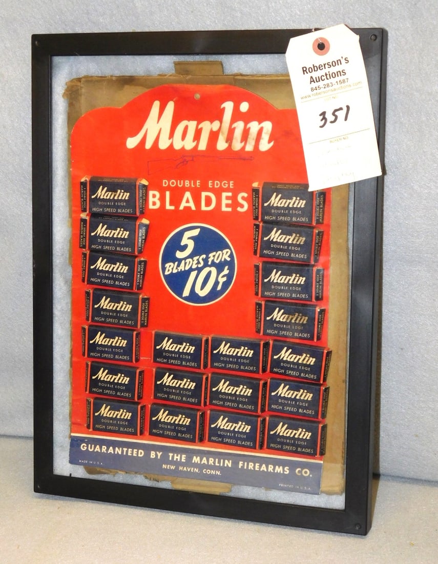 Store Display of Razors by Marlin Firearms Co. (1 of 1)