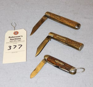 3 - Schrade Cut Co. Knives