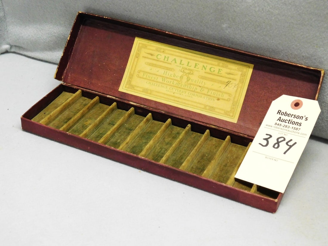 Early  "Challenge Cutlery Corp." Box (1 of 2)