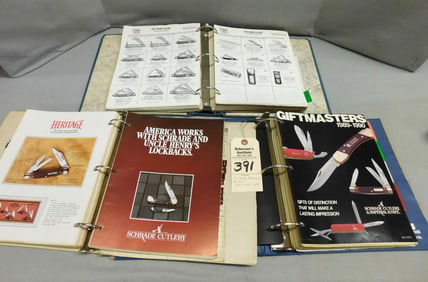 3 - Schrade Saleman's  Catalogues