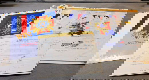 1994 Schrade Artwork Sketches